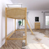 Maxtrix Twin High Loft Bed with Ladder