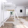 Maxtrix Twin High Loft Bed with Ladder