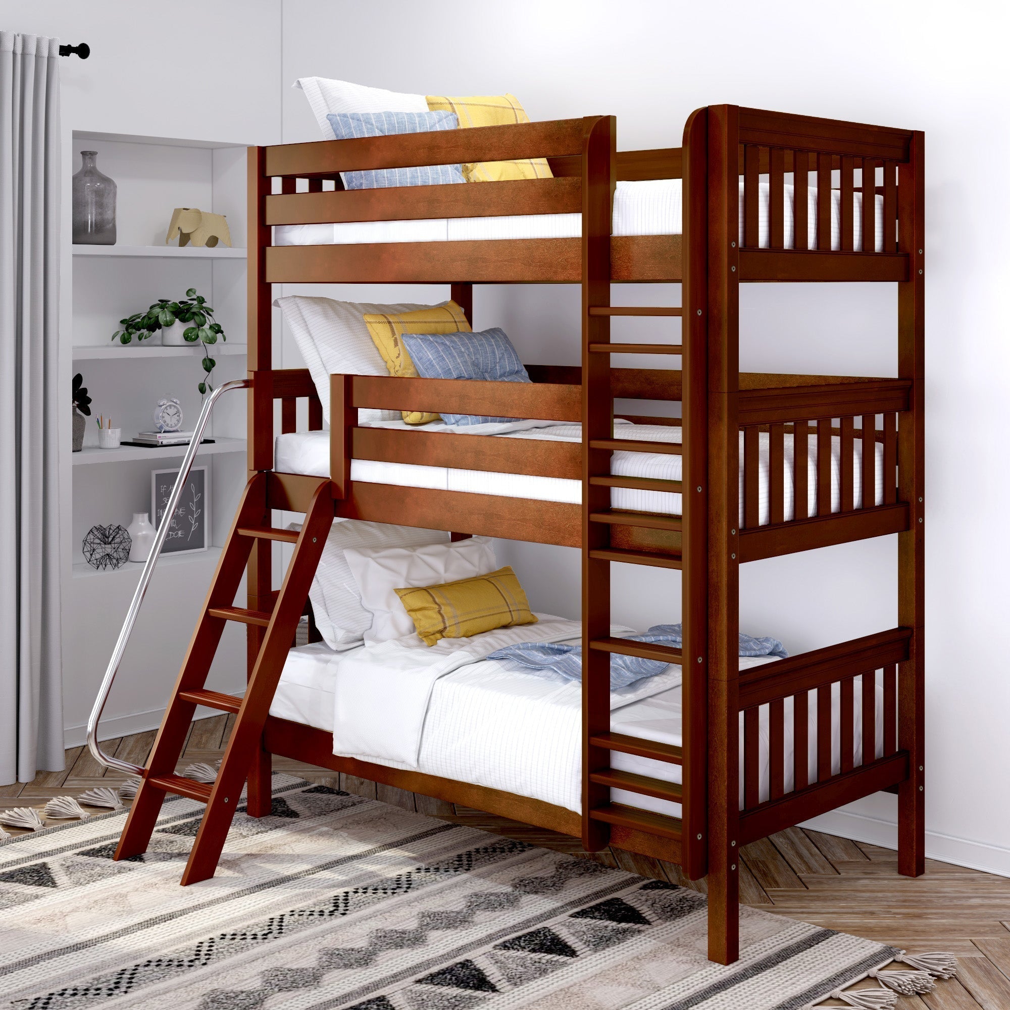 Maxtrix Twin Triple Bunk with Ladders